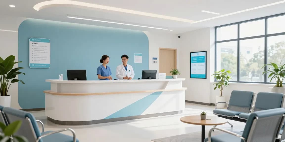 David Hoffmeister reviews in a modern healthcare clinic showcasing expert patient care and trust.