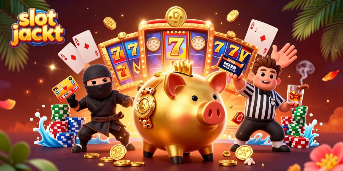 Experience the thrill of winning with slot jackpot as golden coins rain down in this spectacular casino scene.