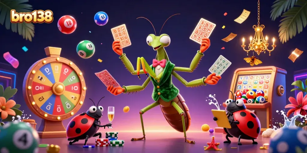 Experience the vibrant atmosphere of bro138 with dynamic gaming action and lively characters.