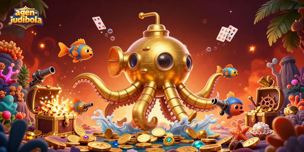 Experience the thrill of betting on agen-judibola with this vivid 3D illustration!