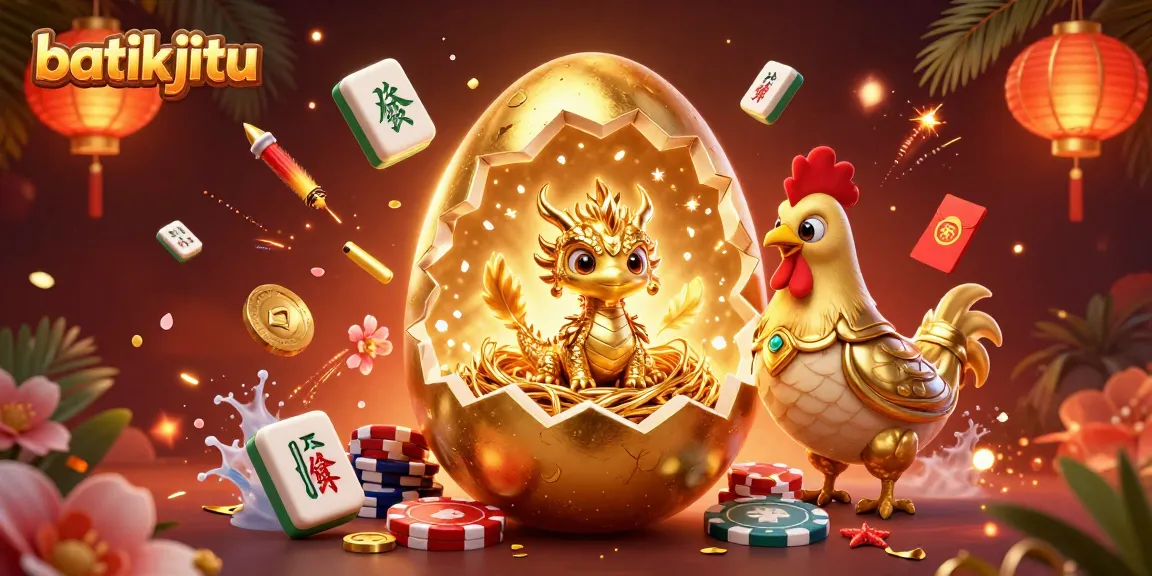 Masuki batikjitu dan temukan aksi seru dengan naga kristal emas dan chip poker yang memikat.