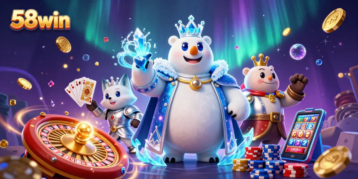 Experience excitement at 58win with thrilling games and dazzling casino elements.