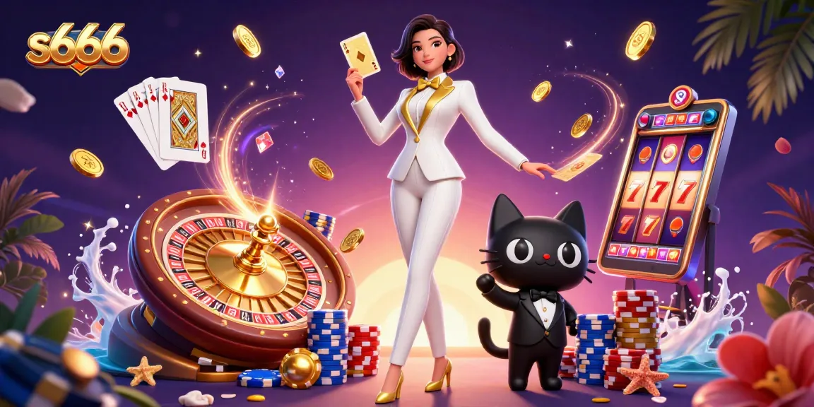 s666 gamblers enjoy a dynamic casino experience with 3D characters and vibrant game elements