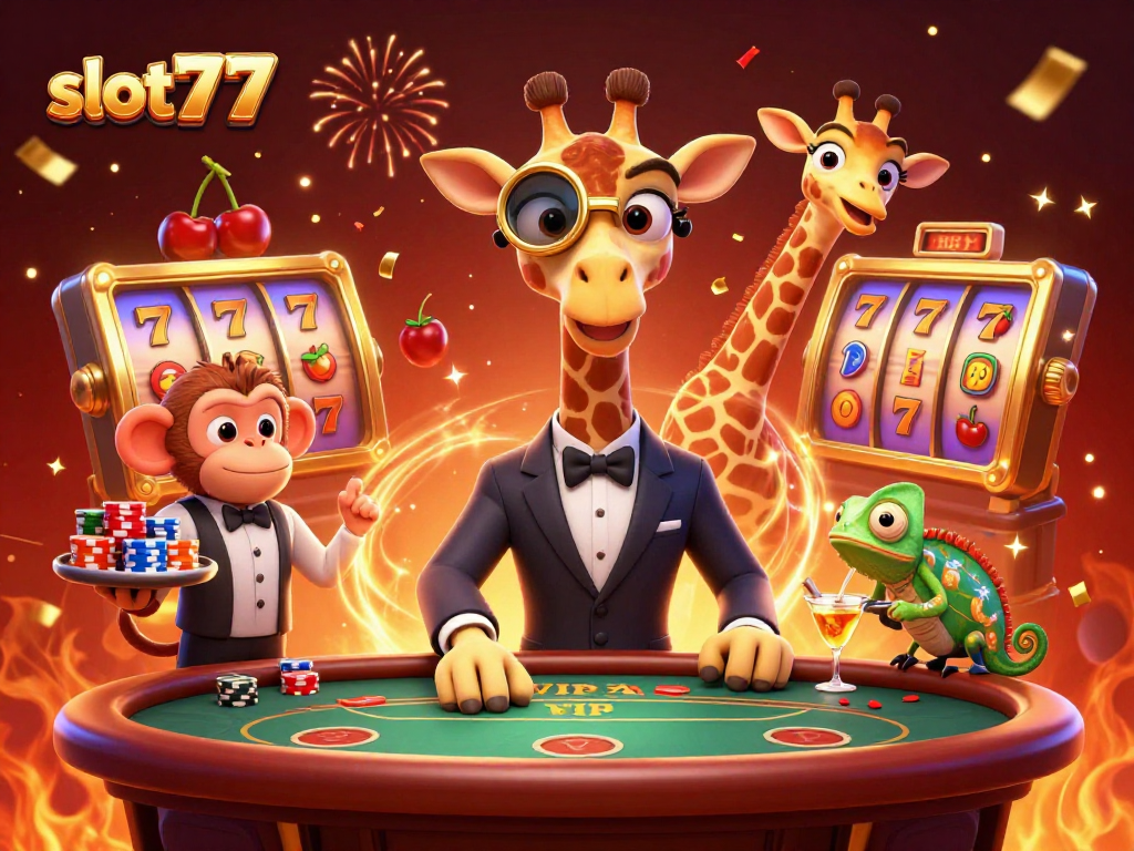 Experience thrilling gameplay with slot777 at vibrant casino scenes featuring animation and excitement.