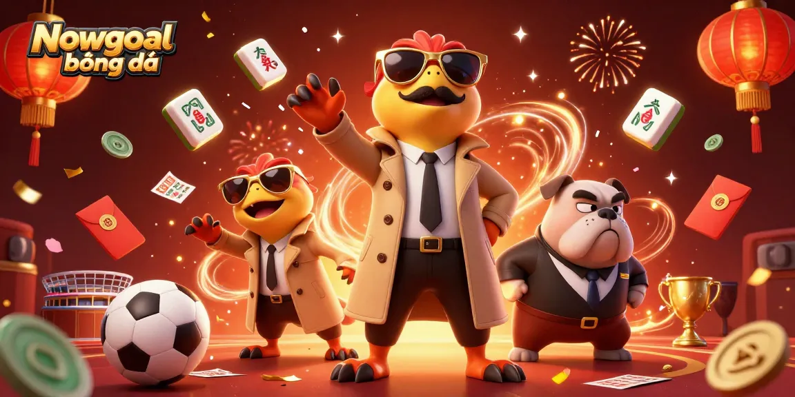 Experience thrilling sports betting with nowgoal bóng đá while three raptors in a trench coat try to enter a VIP casino lounge.
