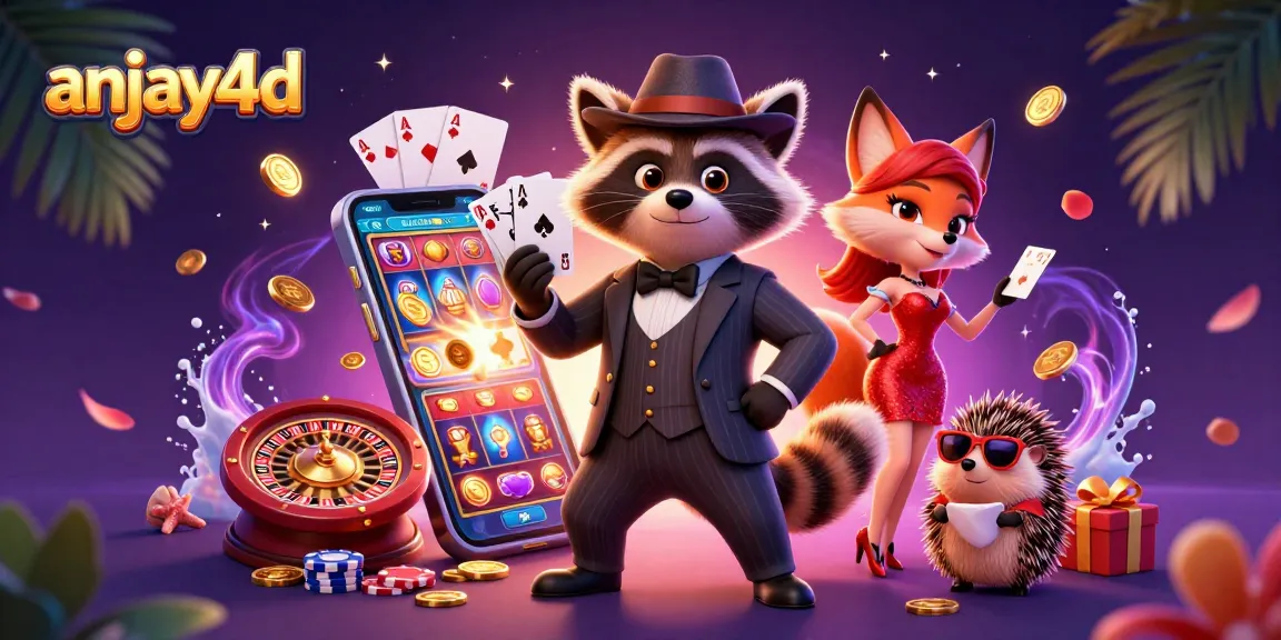 Berinteraksi dengan slot dan permainan online menarik dari anjay4d di dunia digital 3D yang hidup.