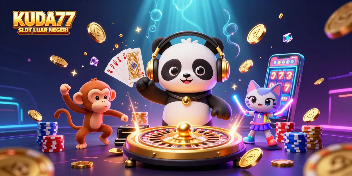 Mainkan KUDA77 SLOT LUAR NEGERI dengan karakter menghibur di kasino digital yang meriah.