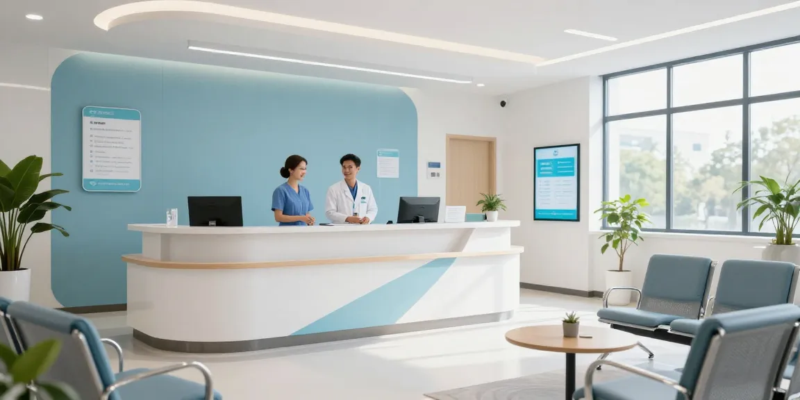 David Hoffmeister reviews in a modern healthcare clinic showcasing expert patient care and trust.