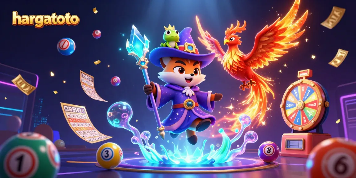 Engage with hargatoto's exciting lottery scene featuring mystical characters and vibrant elements.