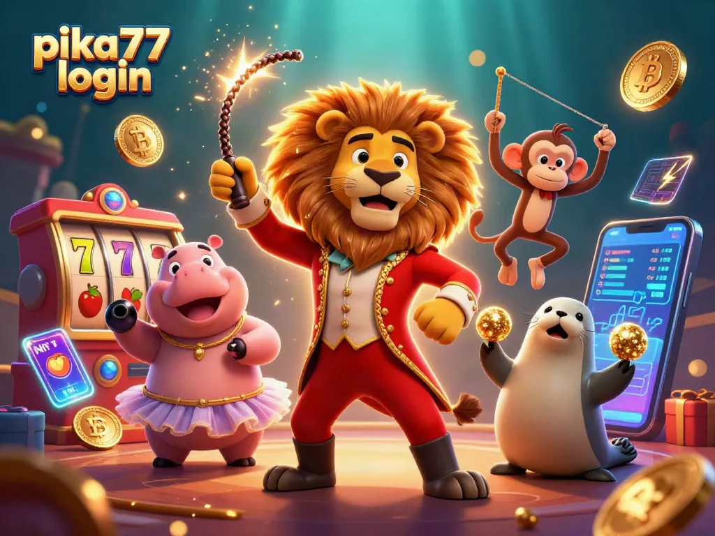 Engage with the thrilling pika77 login experience amid dynamic casino elements in stunning 3D.