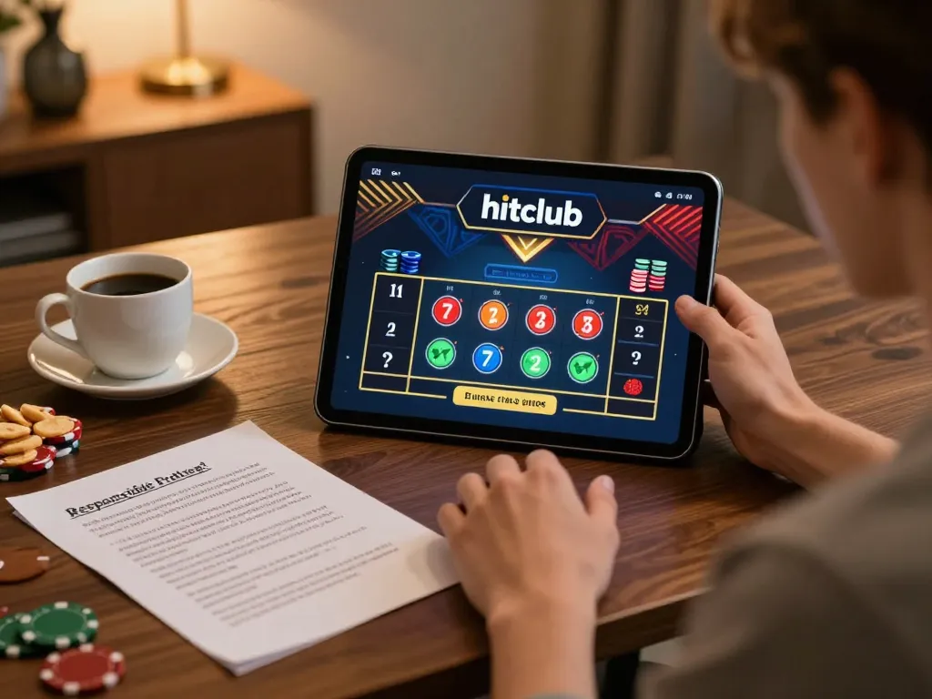 Engaging gameplay on hitclub with a player strategizing and placing bets.