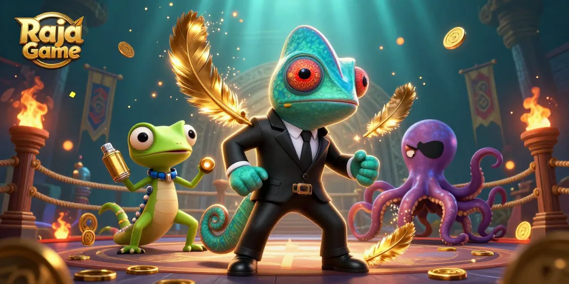 Experience thrilling gaming with Raja Game's unique slot and lottery environment filled with action!