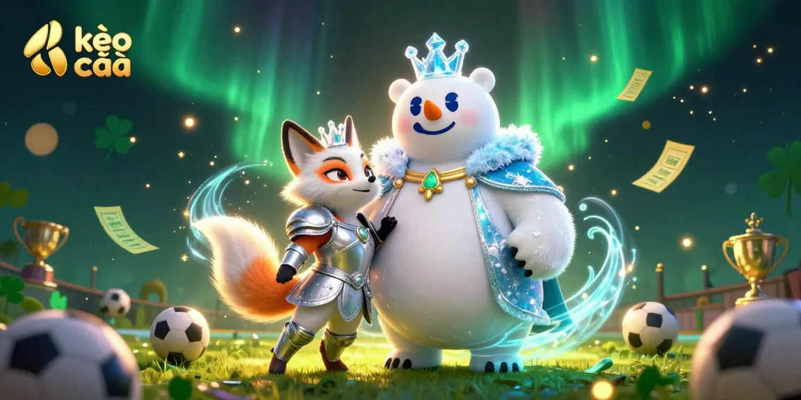 Engage in kèo nhà cái sports betting with immersive polar bear royal and dynamic betting elements