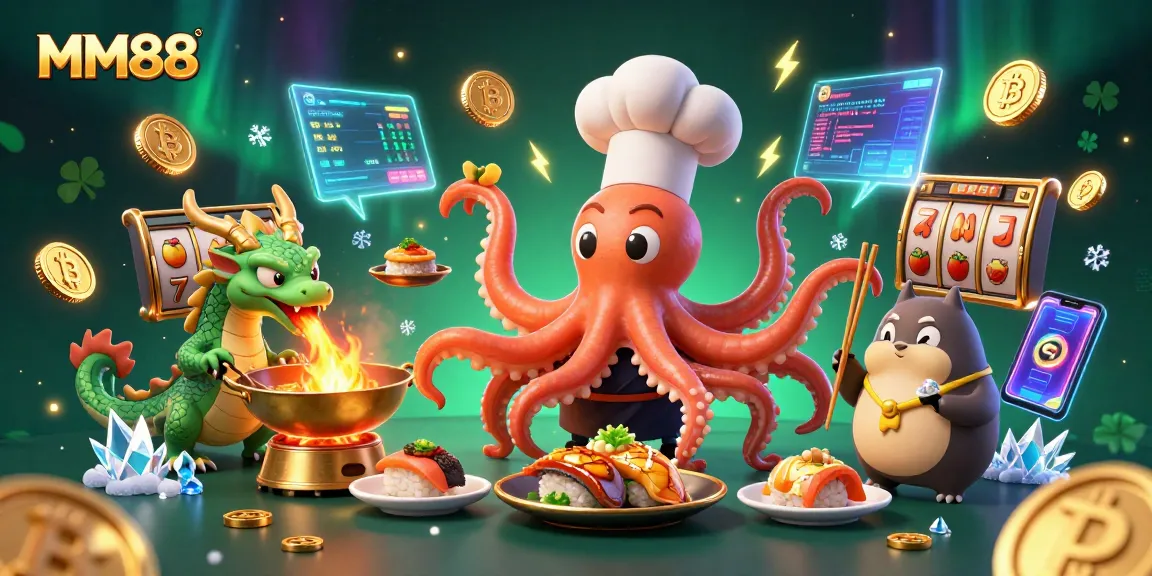 Engage in thrilling gameplay at MM88 while enjoying a vibrant fantasy scene filled with colorful characters.