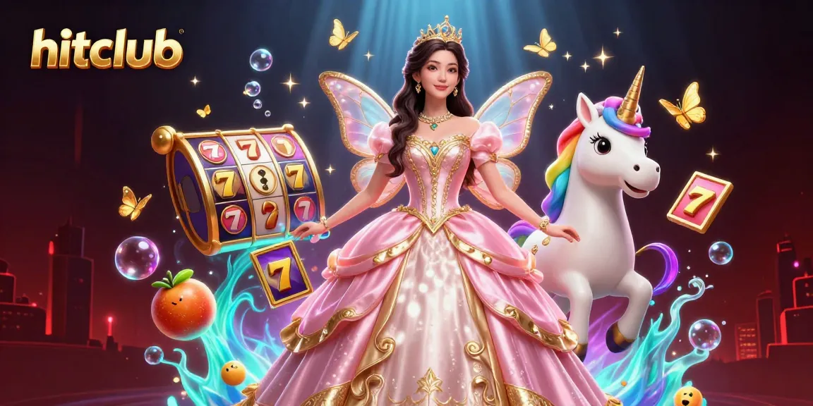 Engage in thrilling hitclub gaming with dynamic visuals featuring symbols of luck and adventure.