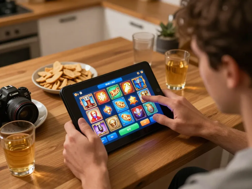 Player engaging with 789 club app on mobile, enjoying immersive gaming experience