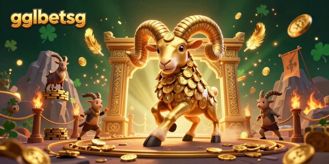 Experience thrilling bets with gglbetsg in a vibrant 3D illustration filled with action and excitement.