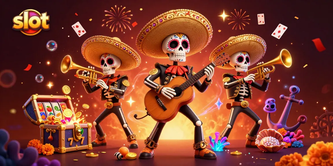 Menangkan slot dengan pengalaman bermain yang seru bersama karakter mariachi dan harta karun yang berkilauan.