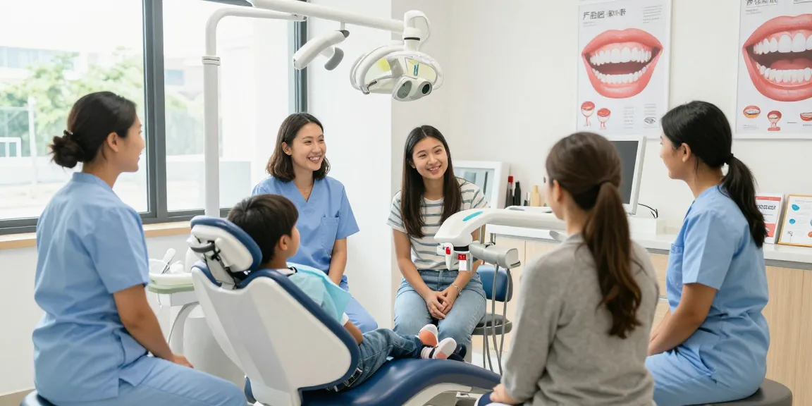 Welcoming dentist office scene where patients can view it now and book appointments easily.