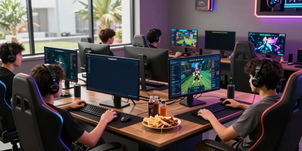 Engaging gameplay on situs singatoto with real-time analytics and excited players.