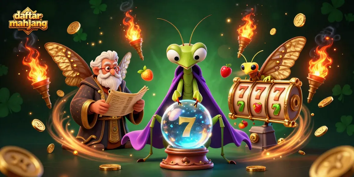Engage in daftar mahjong with vibrant 3D casino elements showcasing slot games and dynamic characters.