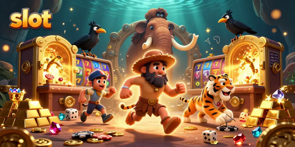 Slot permainan dengan karakter kuno dan macan sabertooth meriah dengan harta berlimpah!