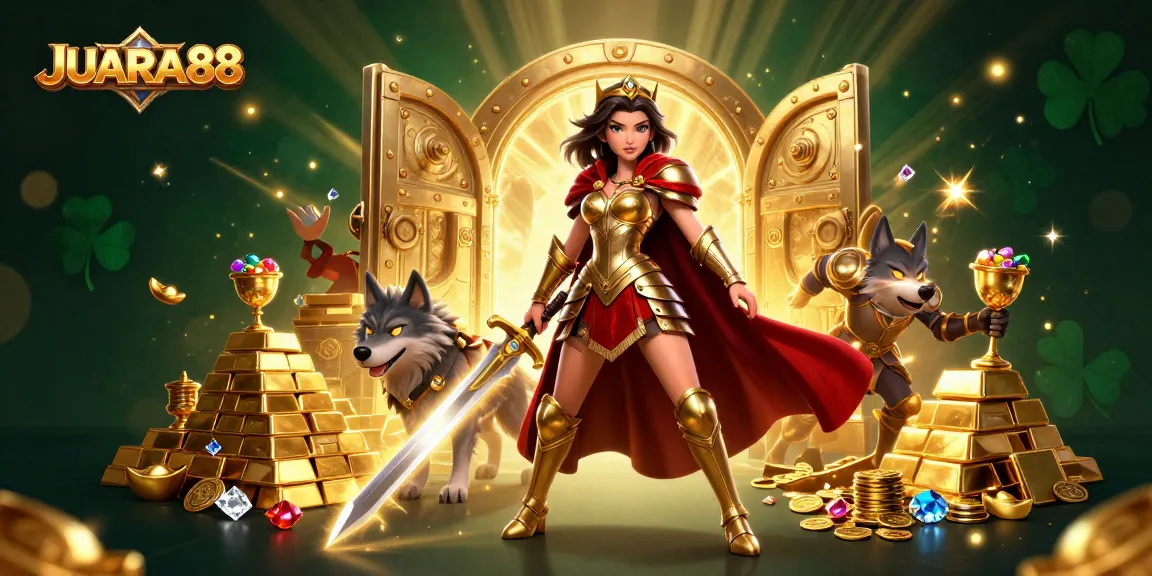 Engage with JUARA88's thrilling casino adventure filled with treasures and magical elements.