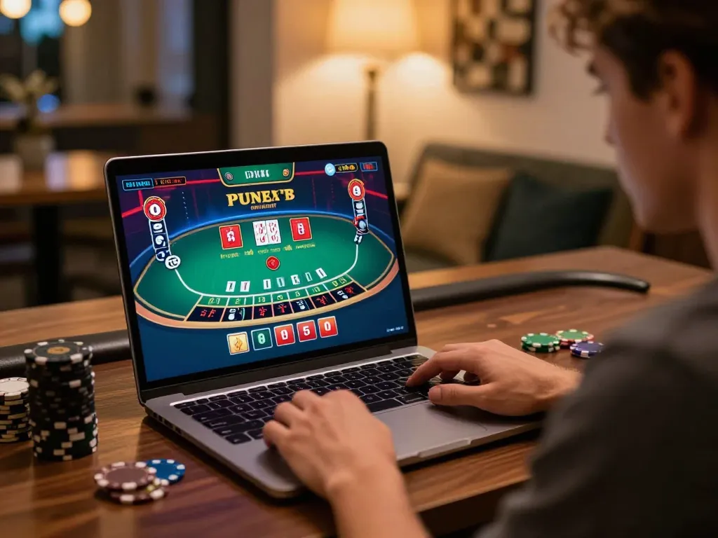 Player enjoying ATQ live dealer blackjack game online, showcasing an engaging gaming experience.