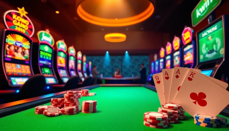 Experience thrilling moments at kkwin with vibrant slot machines and exciting poker gameplay.