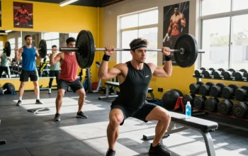 Official Prime Pharma Steroid Shop athlete lifting weights in a vibrant gym